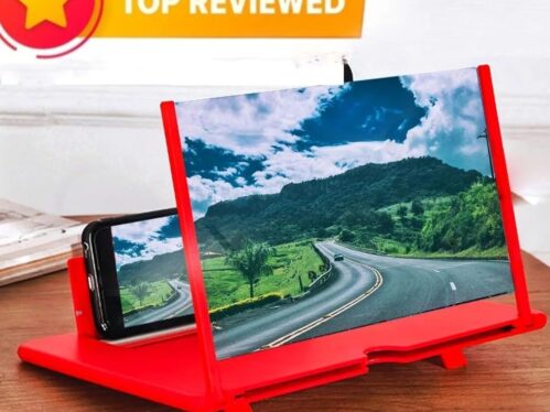 8.5 Inch 3D Glass Magnifier Mobile Screen Amplifier Foldable Display