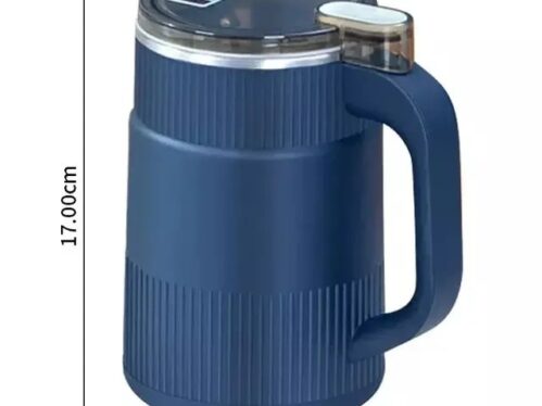 Household Small Powder Grinding Machine, Electric Mini Spice Grinder Add 5 Blades, 304 Stainless Steel Grinding Fine Powder for All Kinds of Grains, Condiments, Coffee Beans (Blue) By Sparkon