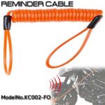 Disc Lock Reminder Cable for motorcycle. any color