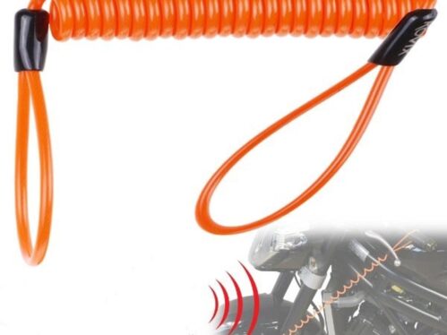 Disc Lock Reminder Cable for motorcycle. any color