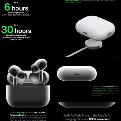 AirPods Pro 2nd genaration Pop Up MADE IN DUBAI Bluetooth Earbuds
