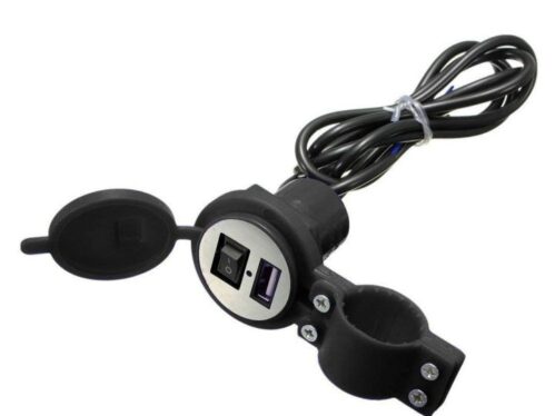 Mobile Power USB Port Fast Charging Waterproof USB Phone Charger for Motorcycle 12V 1.5A