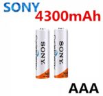 Sony AAA 1.2V 4300mAh Rechargeable Battery - Image 2