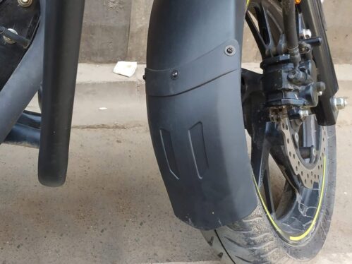 Premium Quality Universal Extending Fender Mudguard/Front Fender Cap Support All Bike