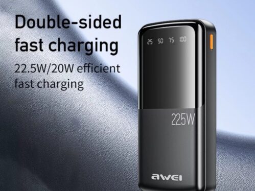 Awei P13K 22.5W PD Powerbank 20000mah Fast Charging