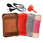 Electric Hot Water Bottle Bag with Ultra-Soft Plush Cover – Safe Thermal Heater for Bedtime Warmth, Hand Comfort & Relief from Cramps, Arthritis and Fatigue Ratings 15