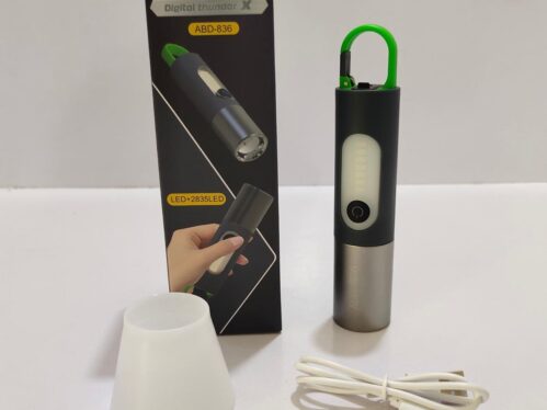 Digital Thunder X LED2835 Ultra-Bright Waterproof Rechargeable Zoomable Torch Light