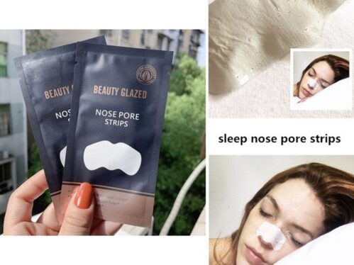 Beauty Glazed Nose Pore Strips blackhead remover - 5 pcs