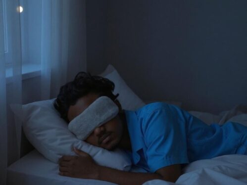 Eye Mask / Sleeping Mask - Black