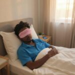 Eye Mask / Sleeping Mask - Black - Image 5