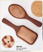 Sandalwood Air Bag Comb Care Scalp Massage Gua Sha Meridian Blood Dredging Hairdressing Tool - Image 3