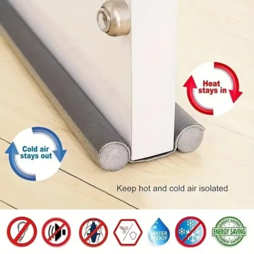 Multicolor Choose Door Bottom Seal Door Draft Stopper Door Sweep Weather Stripping Noise Blocker Window Breeze Blocker Adjustable Door Sweeps