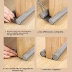 Multicolor Choose Door Bottom Seal Door Draft Stopper Door Sweep Weather Stripping Noise Blocker Window Breeze Blocker Adjustable Door Sweeps - Image 7