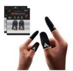 4 pice Mobile Finger Sleeve/Press Trigger Game Controller Sweatproof Gloves for Mobile Gaming / Finger Sleeves