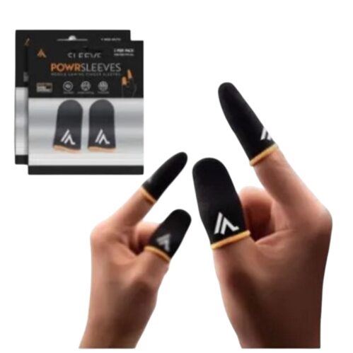 4 pice Mobile Finger Sleeve/Press Trigger Game Controller Sweatproof Gloves for Mobile Gaming / Finger Sleeves