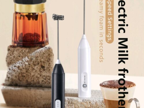 USB Rechargeable Handheld Egg Beater 3 Speeds Electric Milk .