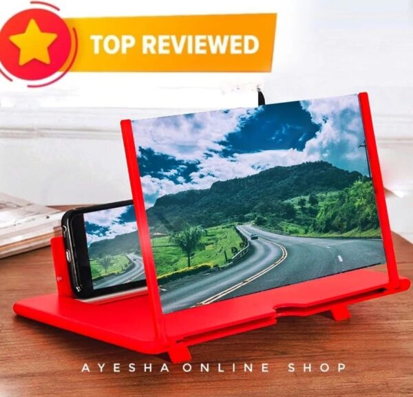 5796dc3aacc659ee5964ef411df3f931.jpg 8.5 Inch 3D Glass Magnifier Mobile Screen Amplifier Foldable Display - Image 1