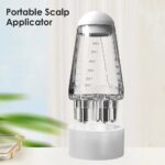 Scalp Applicator Hair Regrowth & Styling Solution Guide Comb Hexagon Head Oil Roller Ball Massage Comb Massage Relaxation Tools - Image 2
