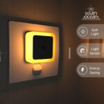 Auto On/Off Mini Wall LED Night Light - Convenient & Smart Bedroom Illumination - Image 2