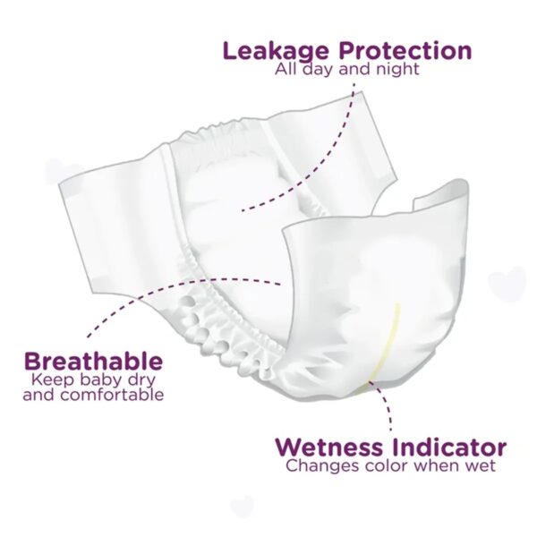 Avonee Disposable Baby Diaper Pant - 3 Midi M (7-12 KG) - 56pcs - Image 4