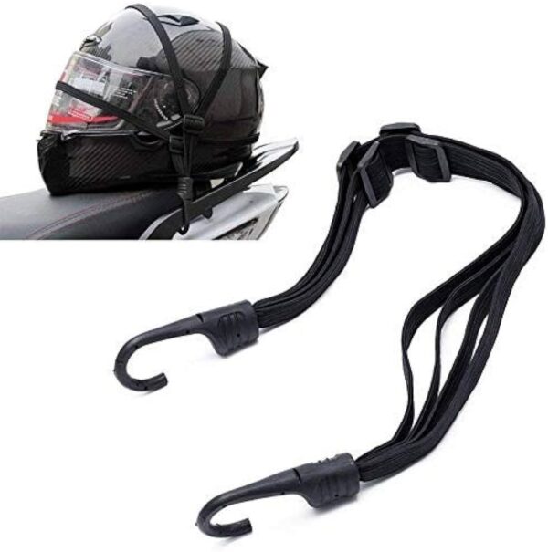 imgi_60_5961c5a53cee2e52002857ddd4140216.jpeg Universal motorcycle luggage Rope Net Elastic Protective Gears rope tension rope Motorcycle Accessories Hooks 60CM - Image 1