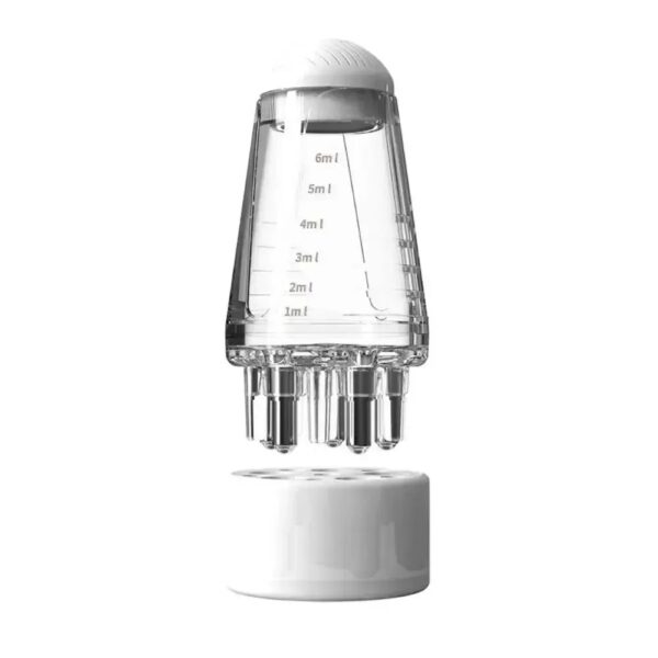 Scalp Applicator Hair Regrowth & Styling Solution Guide Comb Hexagon Head Oil Roller Ball Massage Comb Massage Relaxation Tools - Image 5