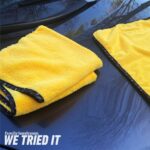 30X30 cm Car Bike Wash Double Layer Ultra Soft Scratch Proof Microfiber Towel - Image 2