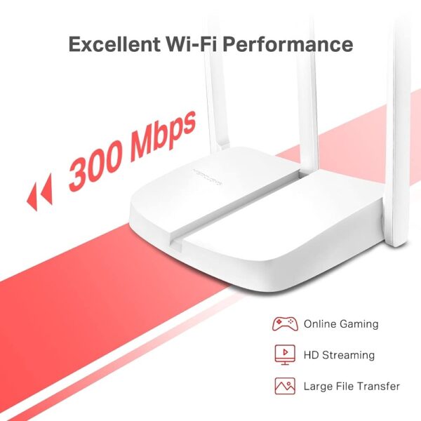 Mercusys MW306R 300Mbps Multi-Mode Wireless N Router - Image 5