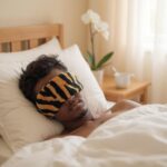 Eye Mask / Sleeping Mask - Black - Image 3
