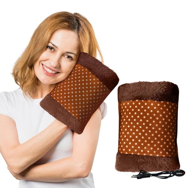 Electric Hot Water Bottle Bag with Ultra-Soft Plush Cover – Safe Thermal Heater for Bedtime Warmth, Hand Comfort & Relief from Cramps, Arthritis and Fatigue Ratings 15 - Image 5