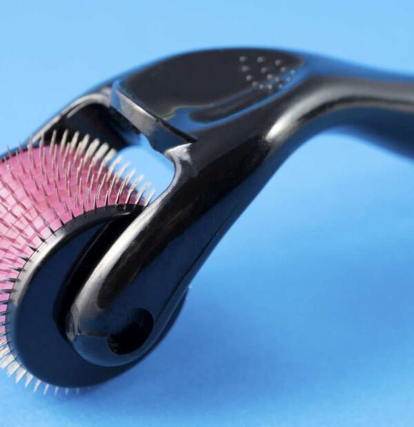 Derma roller for hair growth - Derma roller For Skin 0.5 mm - Micro-Needle for Acne Scars Wrinkles - Image 4