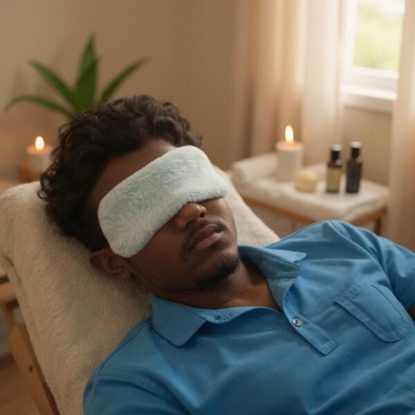Eye Mask / Sleeping Mask - Black - Image 7