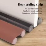 Multicolor Choose Door Bottom Seal Door Draft Stopper Door Sweep Weather Stripping Noise Blocker Window Breeze Blocker Adjustable Door Sweeps - Image 3