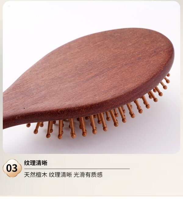imgi_74_6444eb8e9deef94e23431c1b578ee06b.jpeg Sandalwood Air Bag Comb Care Scalp Massage Gua Sha Meridian Blood Dredging Hairdressing Tool - Image 1